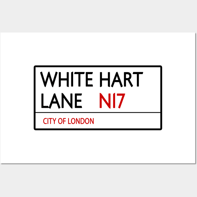 Whit Hart Lane Wall Art by Confusion101